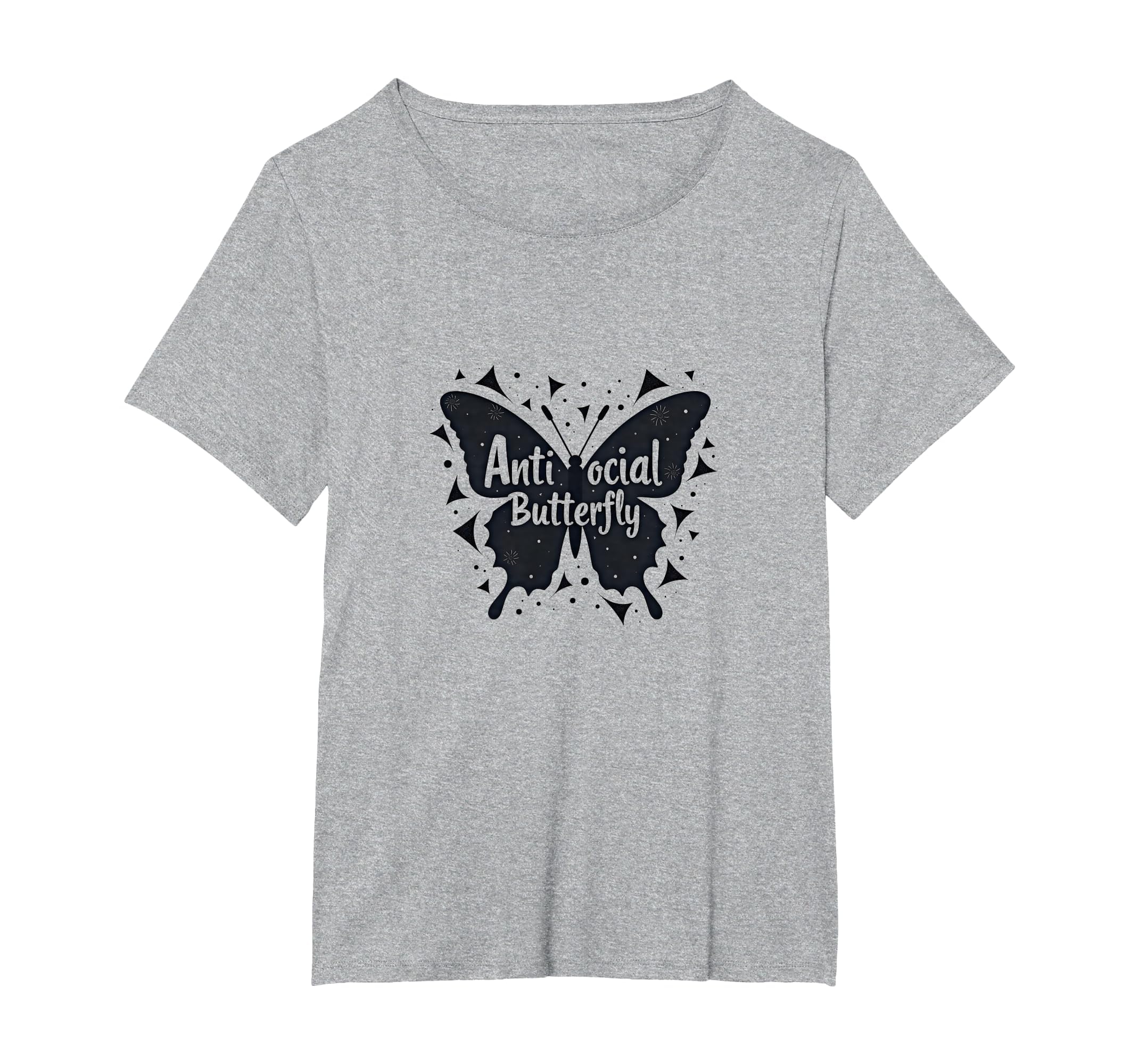 Antisocial Butterfly Ew People T-Shirt - Novelty Apparel for Adults - T-Shirt, Sweatshirt, Hoodie