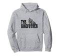 Biker Bikefather Biker Dad Funny Hoodie - Fun Novelty Design for Adults - T-Shirt, Sweatshirt, Hoodie