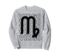 Virgo Zodiac Sign Typography Sweatshirt - Trendy Graphic for Adults - T-Shirt, Sweatshirt, Hoodie