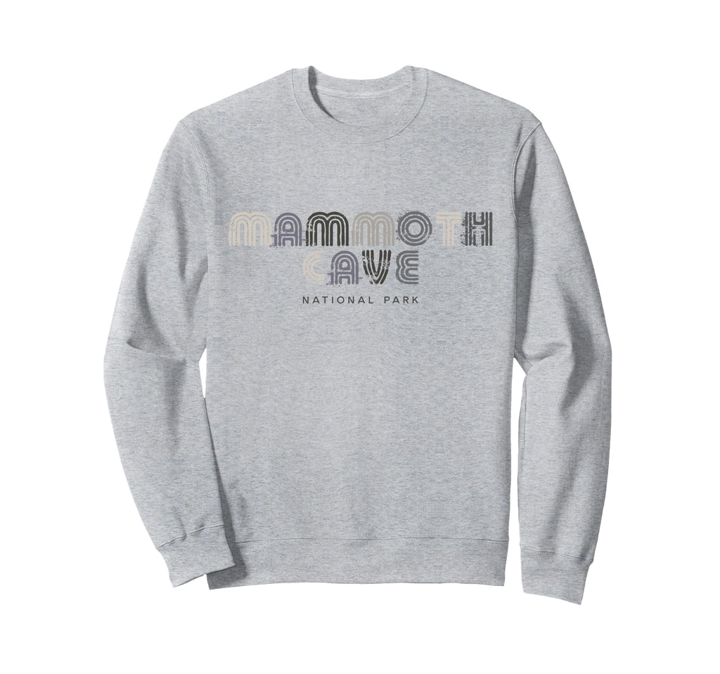 Mammoth Cave National Park 70S Sweatshirt - Casual Everyday Wear Unisex - T-Shirt, Sweatshirt, Hoodie