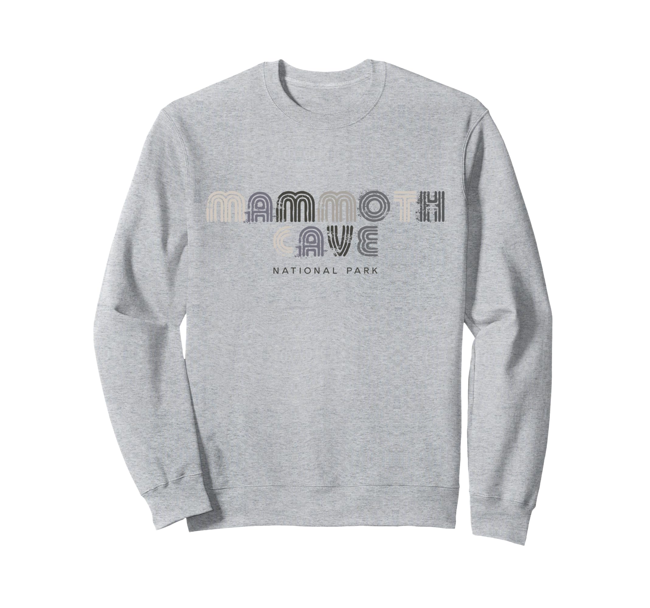 Mammoth Cave National Park 70S Sweatshirt - Casual Everyday Wear Unisex - T-Shirt, Sweatshirt, Hoodie