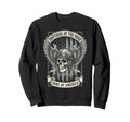 Biker Skull Mechanic American Flag Sweatshirt - Graphic Print Men Women - T-Shirt, Sweatshirt, Hoodie