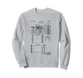 Camera Photographic Patent Sweatshirt - Casual Everyday Wear Men Women - T-Shirt, Sweatshirt, Hoodie