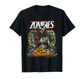 Zombie Beach Party Sunset Tropical T-Shirt - Graphic Print Men Women - T-Shirt, Sweatshirt, Hoodie