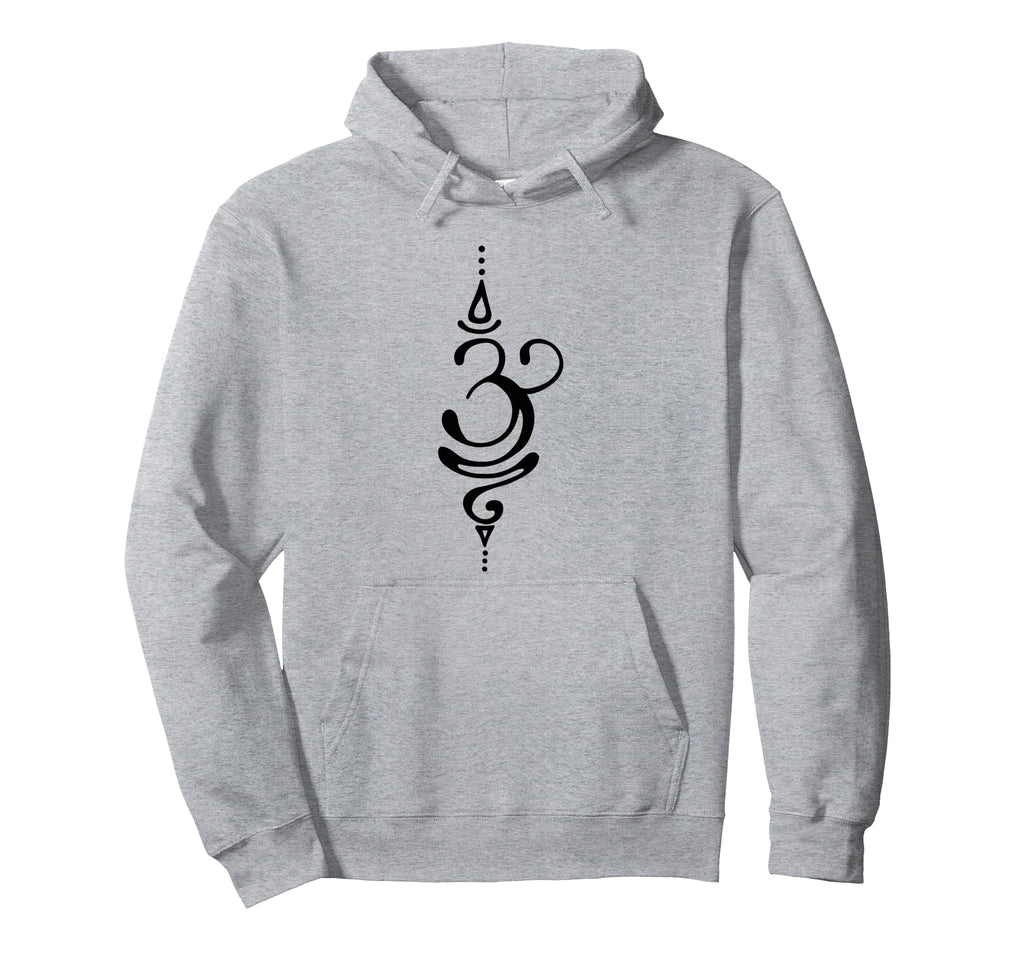 Inspirational Breathe Symbol Yoga Hoodie - Custom Art Print Men Women - T-Shirt, Sweatshirt, Hoodie