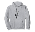Inspirational Breathe Symbol Yoga Hoodie - Custom Art Print Men Women - T-Shirt, Sweatshirt, Hoodie