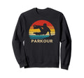 Parkour Sunset Sweatshirt - Novelty Apparel Unisex - T-Shirt, Sweatshirt, Hoodie