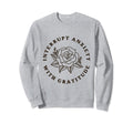 Interrupt Anxiety Gratitude Positive Sweatshirt - Custom Art Print Unisex - T-Shirt, Sweatshirt, Hoodie
