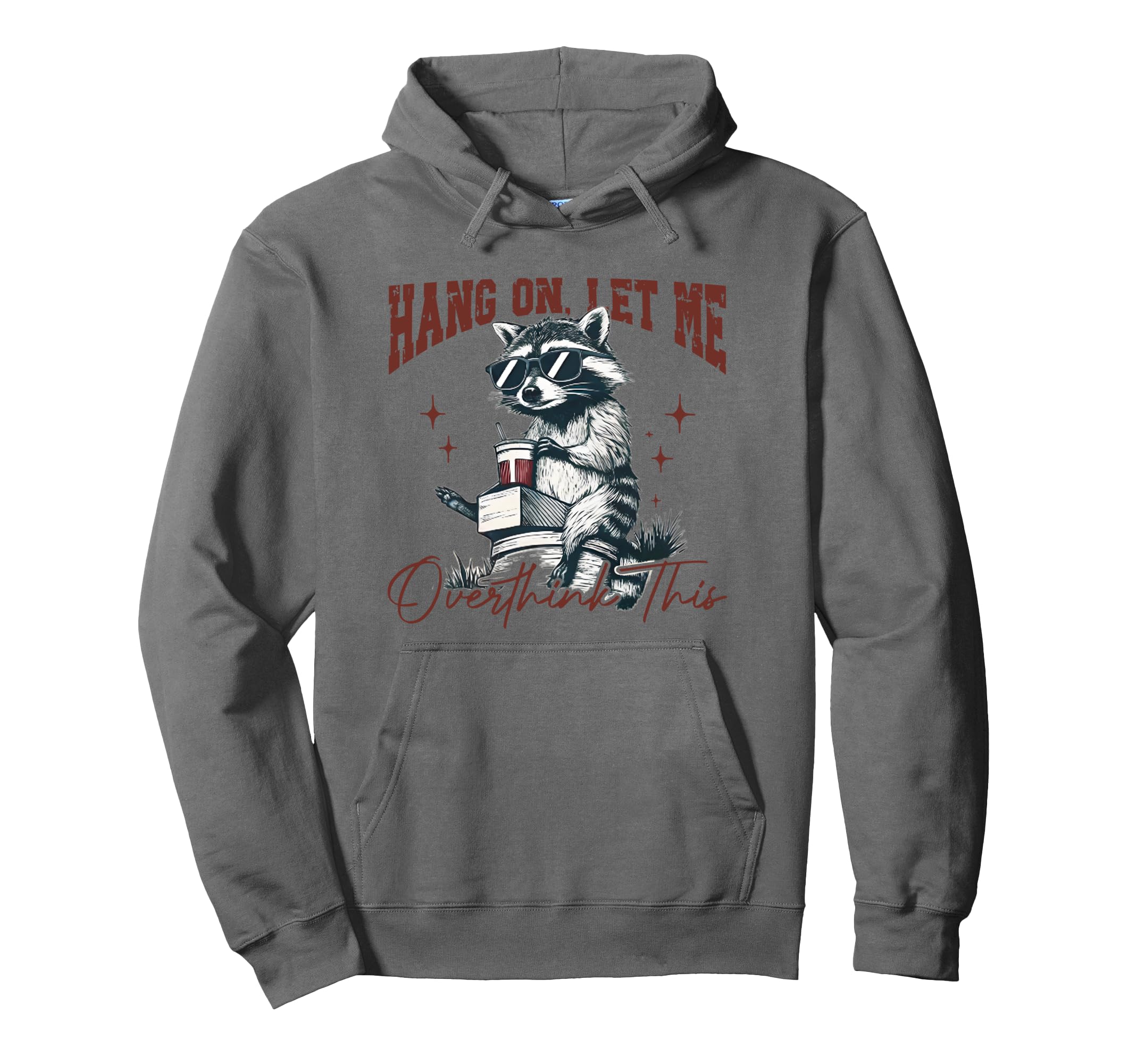 Hang Let Me Overthink This Funny Hoodie - Minimalist Print for Adults - T-Shirt, Sweatshirt, Hoodie