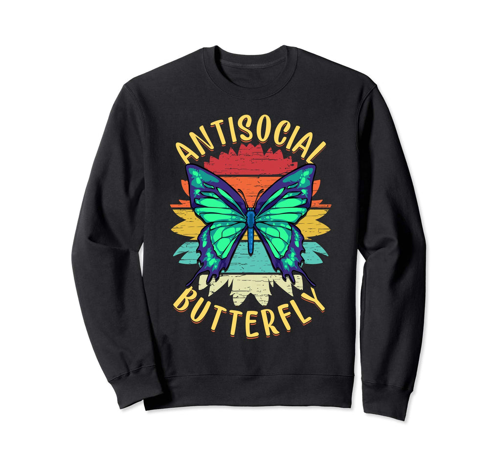 Gift Ideas Introverts Antisocial Sweatshirt - Graphic Print for Adults - T-Shirt, Sweatshirt, Hoodie