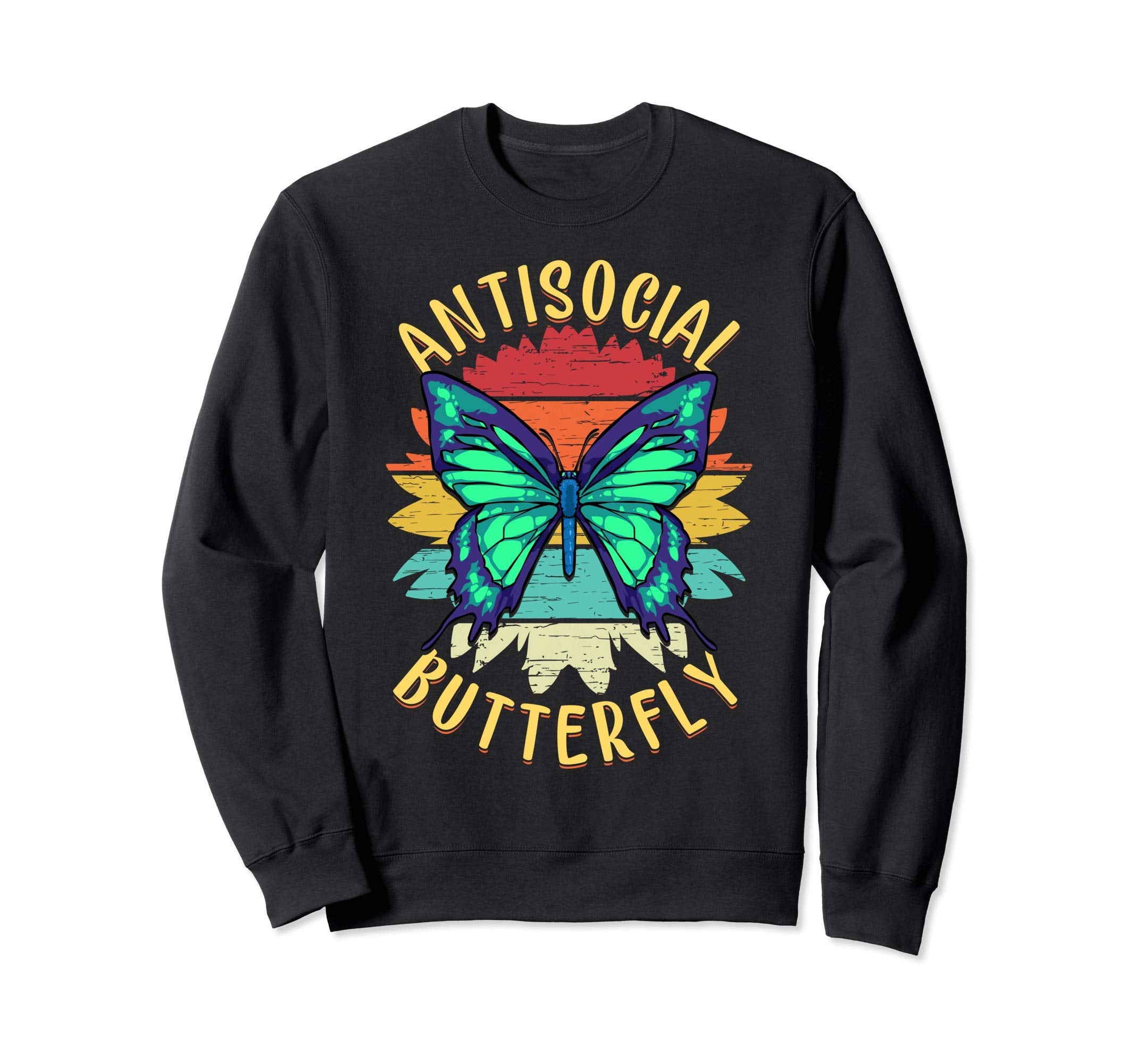 Gift Ideas Introverts Antisocial Sweatshirt - Graphic Print for Adults - T-Shirt, Sweatshirt, Hoodie
