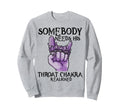 Vishuddha Chakra Yoga Healer Zen Sweatshirt - Unique Graphic for Adults - T-Shirt, Sweatshirt, Hoodie