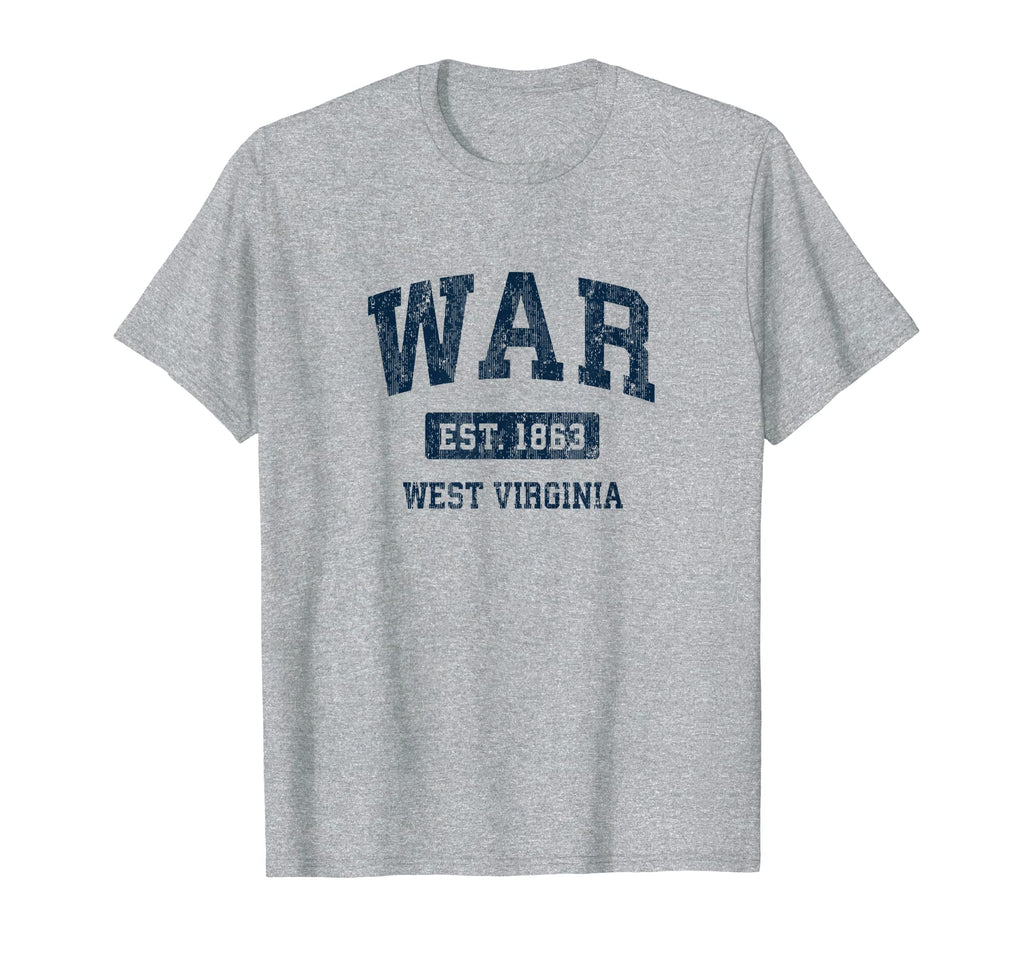 War West Virginia Wv Athletic Sports T-Shirt - Novelty Apparel Unisex - T-Shirt, Sweatshirt, Hoodie