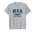 War West Virginia Wv Athletic Sports T-Shirt - Novelty Apparel Unisex - T-Shirt, Sweatshirt, Hoodie