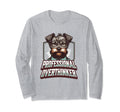 Sophisticated Overthinker Dog Lover T-Shirt - Fun Novelty Design Men Women - T-Shirt, Sweatshirt, Hoodie