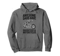 Awesome Dads Have Daughters Hoodie - Novelty Apparel for Adults - T-Shirt, Sweatshirt, Hoodie