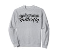 Antisocial Butterfly Antisocial Sweatshirt - Casual Everyday Wear Unisex - T-Shirt, Sweatshirt, Hoodie