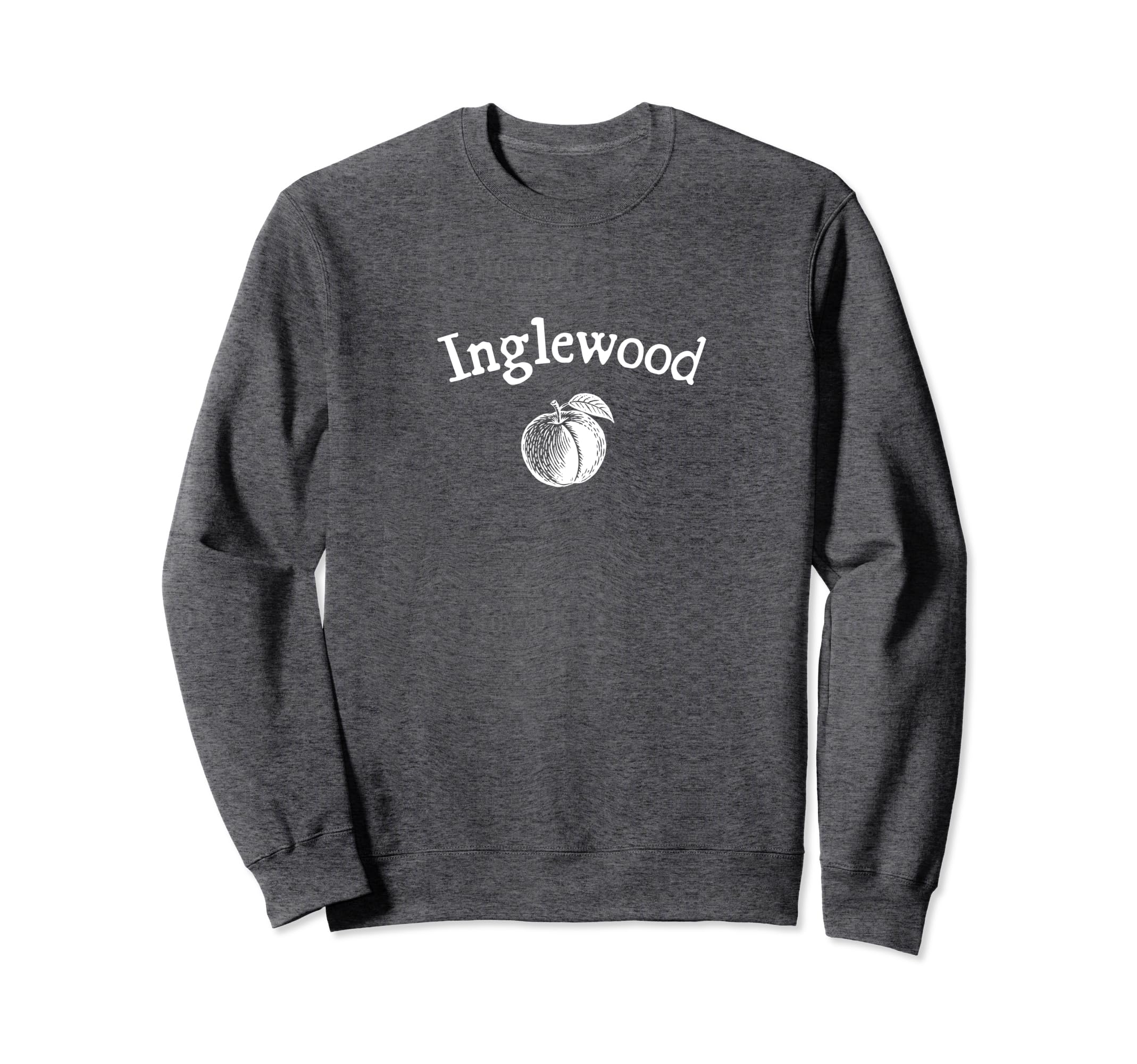 Inglewood Peach Minimal Art Inspired Sweatshirt - Graphic Print Men Women - T-Shirt, Sweatshirt, Hoodie