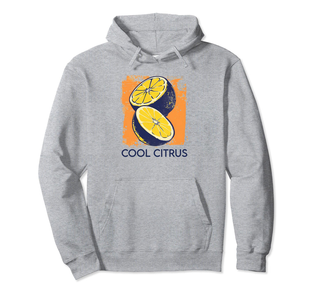 Citrus Lemon Chic Watercolor Hoodie - Aesthetic Graphic Men Women - T-Shirt, Sweatshirt, Hoodie