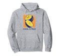Citrus Lemon Chic Watercolor Hoodie - Aesthetic Graphic Men Women - T-Shirt, Sweatshirt, Hoodie