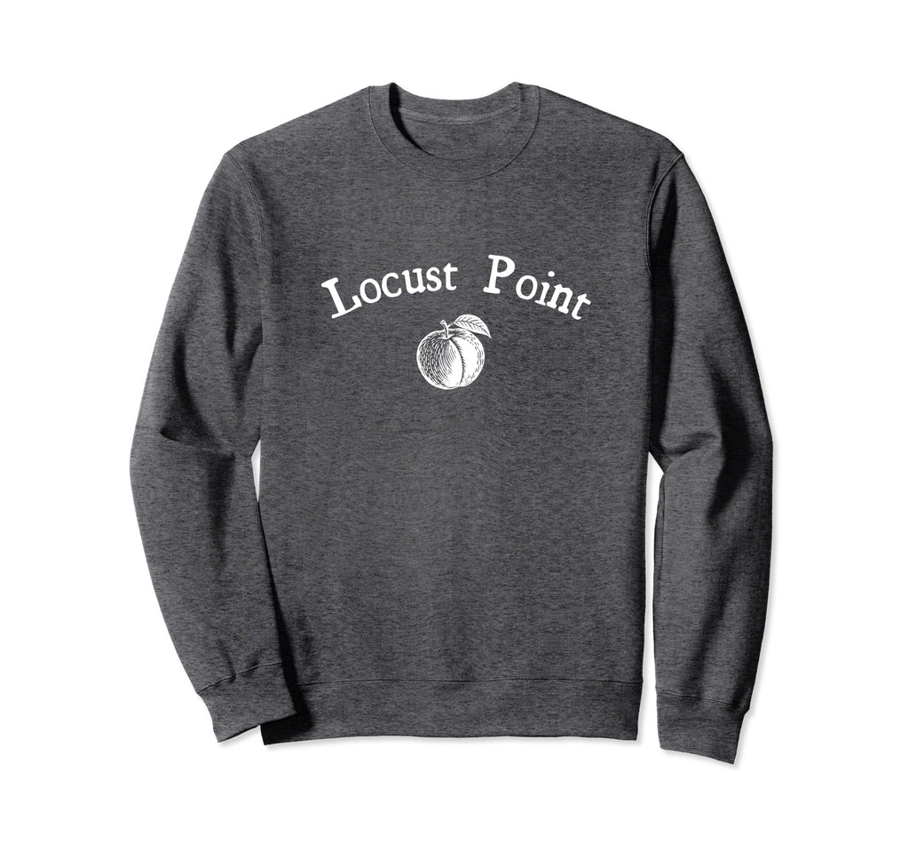 Locust Point Peach Minimal Art Sweatshirt - Aesthetic Graphic Men Women - T-Shirt, Sweatshirt, Hoodie
