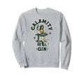 Calamity Gin Funny Pinup Cowgirl Sweatshirt - Graphic Print Men Women - T-Shirt, Sweatshirt, Hoodie