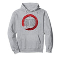Enso Zen Buddhism Circle Japanese Hoodie - Casual Everyday Wear Men Women - T-Shirt, Sweatshirt, Hoodie