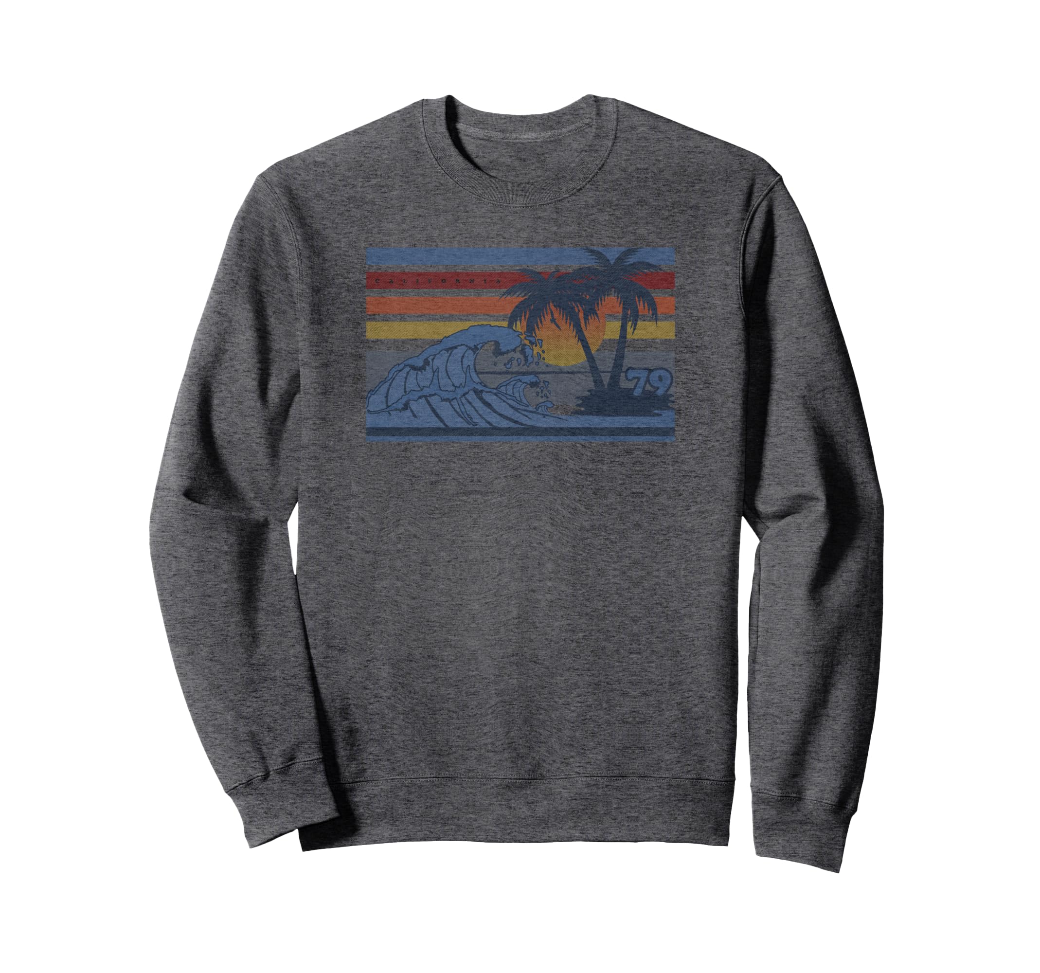 Trendy 79 Beach Scene Sweatshirt - Graphic Print Men Women - T-Shirt, Sweatshirt, Hoodie