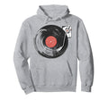 Vinyl Record Player Antique Hoodie - Casual Everyday Wear Unisex - T-Shirt, Sweatshirt, Hoodie