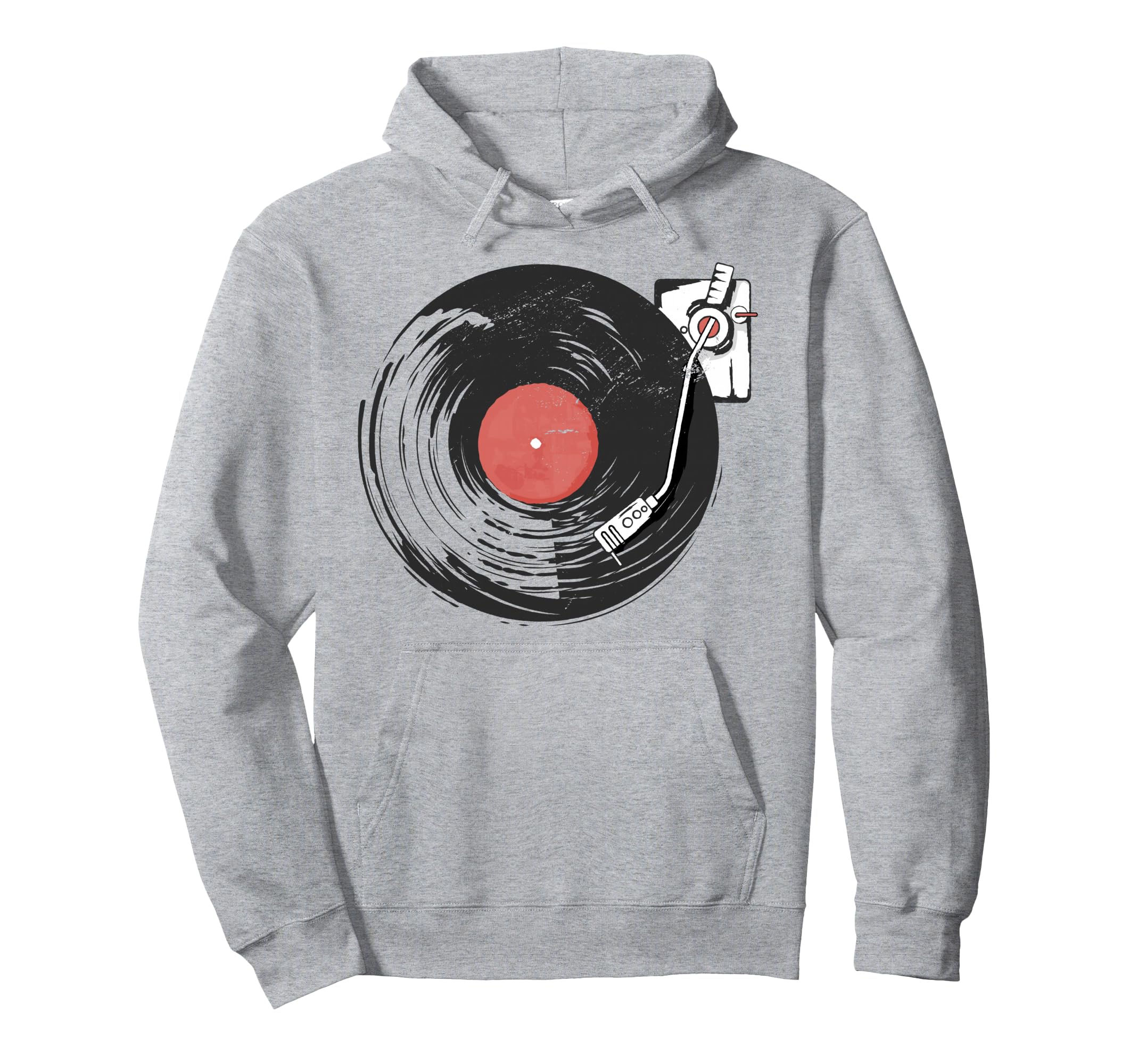 Vinyl Record Player Antique Hoodie - Casual Everyday Wear Unisex - T-Shirt, Sweatshirt, Hoodie
