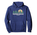 Western Springs Il Throwback 70S Hoodie - Novelty Apparel Men Women - T-Shirt, Sweatshirt, Hoodie