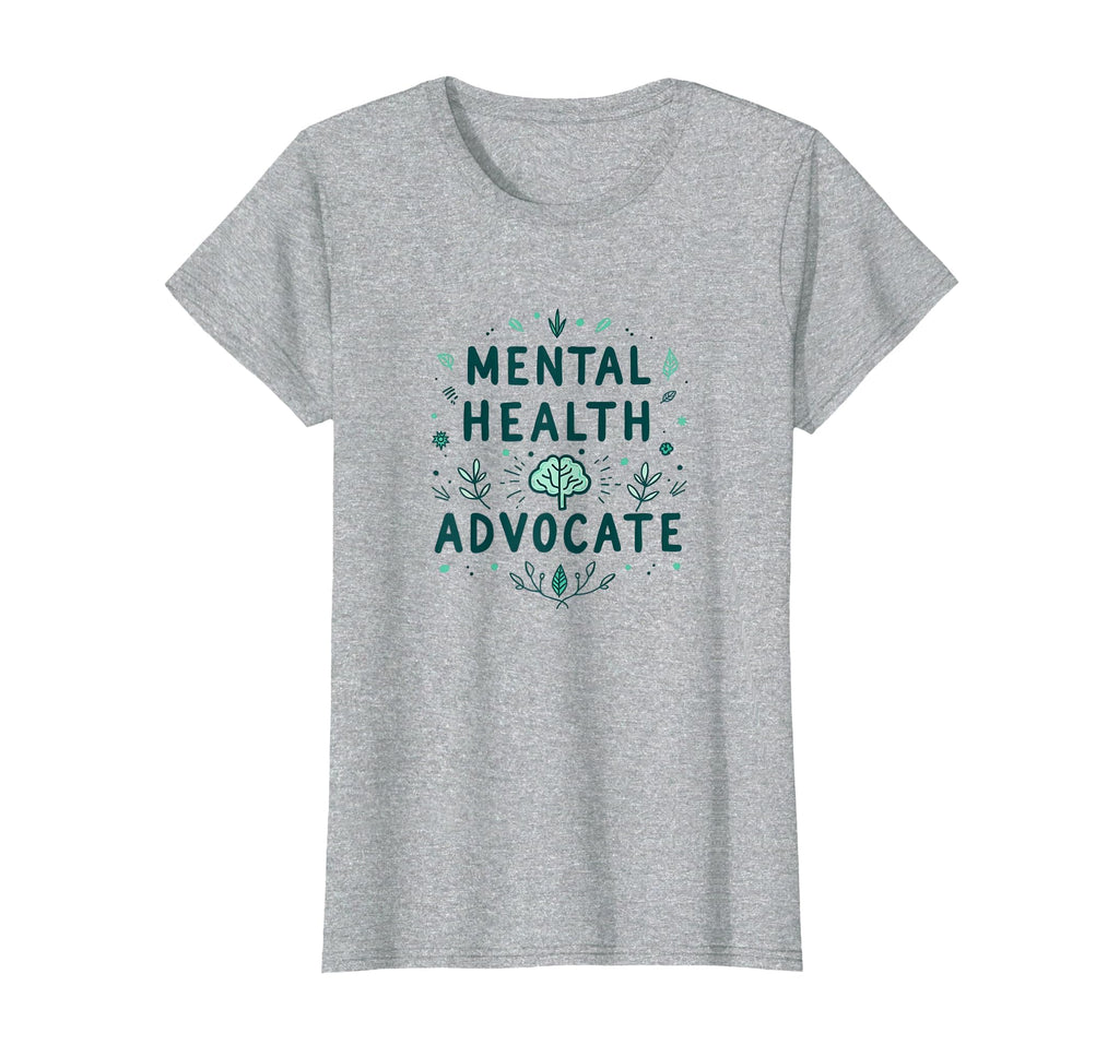 Mental Health Advocate Awareness T-Shirt - Graphic Print for Adults - T-Shirt, Sweatshirt, Hoodie