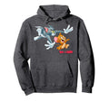 Tom And Jerry Chase Portrait Hoodie - Unique Graphic for Adults - T-Shirt, Sweatshirt, Hoodie