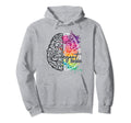 Love My Divergent Brain Neurodiversity Hoodie - Custom Art Print Men Women - T-Shirt, Sweatshirt, Hoodie