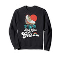 Roll Like Minimalist Roller Skate Sweatshirt - Novelty Apparel Men Women - T-Shirt, Sweatshirt, Hoodie