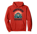 Mindfulness Over Madness Mental Health Hoodie - Novelty Apparel Unisex - T-Shirt, Sweatshirt, Hoodie