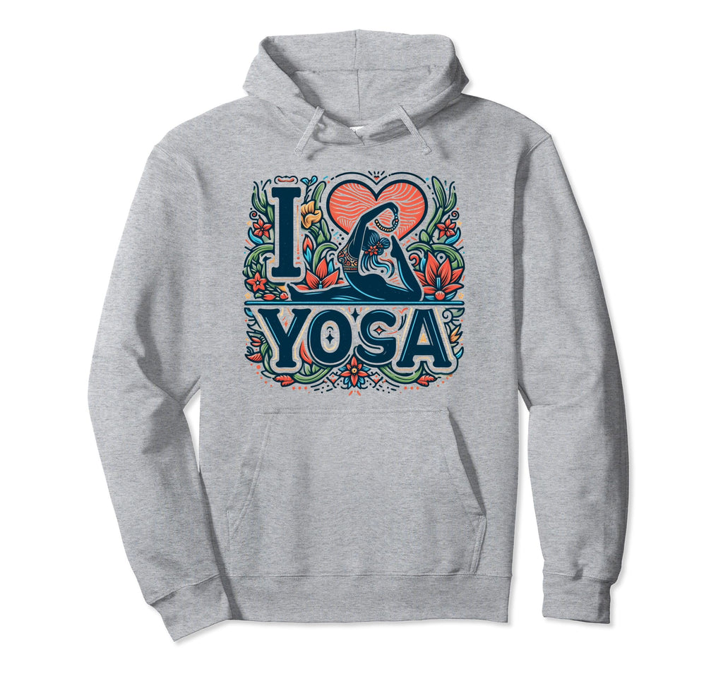 Meditation And Yoga Training Hoodie - Fun Novelty Design for Adults - T-Shirt, Sweatshirt, Hoodie