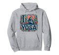 Meditation And Yoga Training Hoodie - Fun Novelty Design for Adults - T-Shirt, Sweatshirt, Hoodie