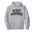West Monroe Louisiana Us City Hoodie - Casual Everyday Wear for Adults - T-Shirt, Sweatshirt, Hoodie