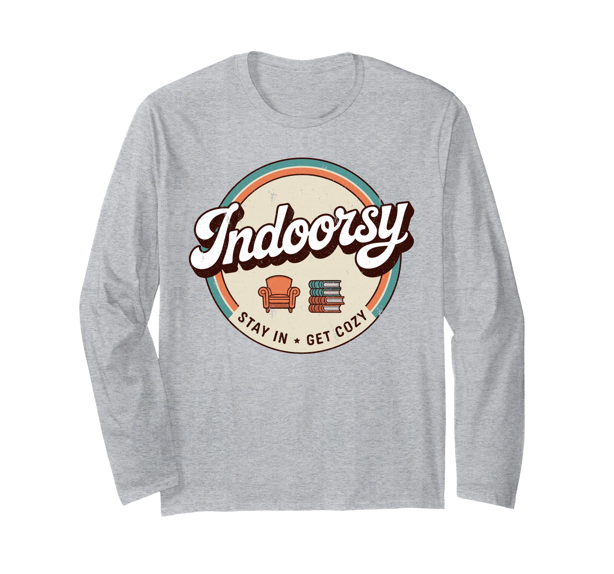 Antisocial Homebody Indoorsy T-Shirt - Minimalist Print for Adults - T-Shirt, Sweatshirt, Hoodie