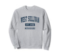 West Sullivan Missouri Mo Athletic Sweatshirt - Trendy Graphic Unisex - T-Shirt, Sweatshirt, Hoodie