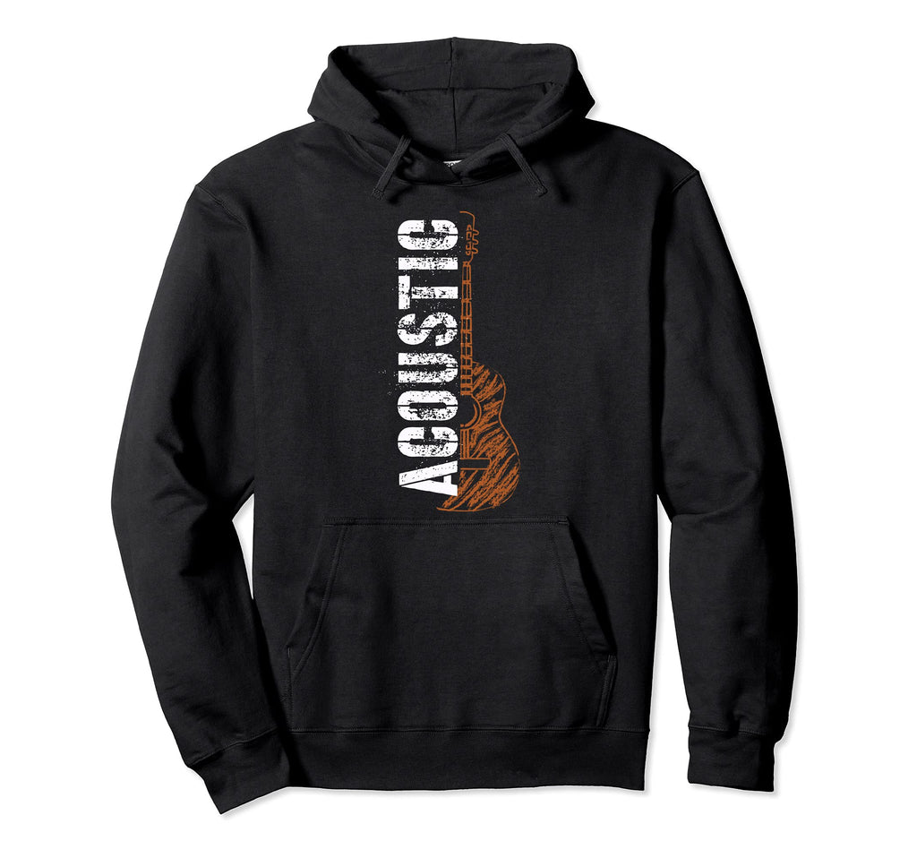 Acoustic Guitar Nashville Souvenir Hoodie - Novelty Apparel Men Women - T-Shirt, Sweatshirt, Hoodie