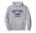 West Slope Oregon Or Athletic Sports Hoodie - Streetwear Style Unisex - T-Shirt, Sweatshirt, Hoodie