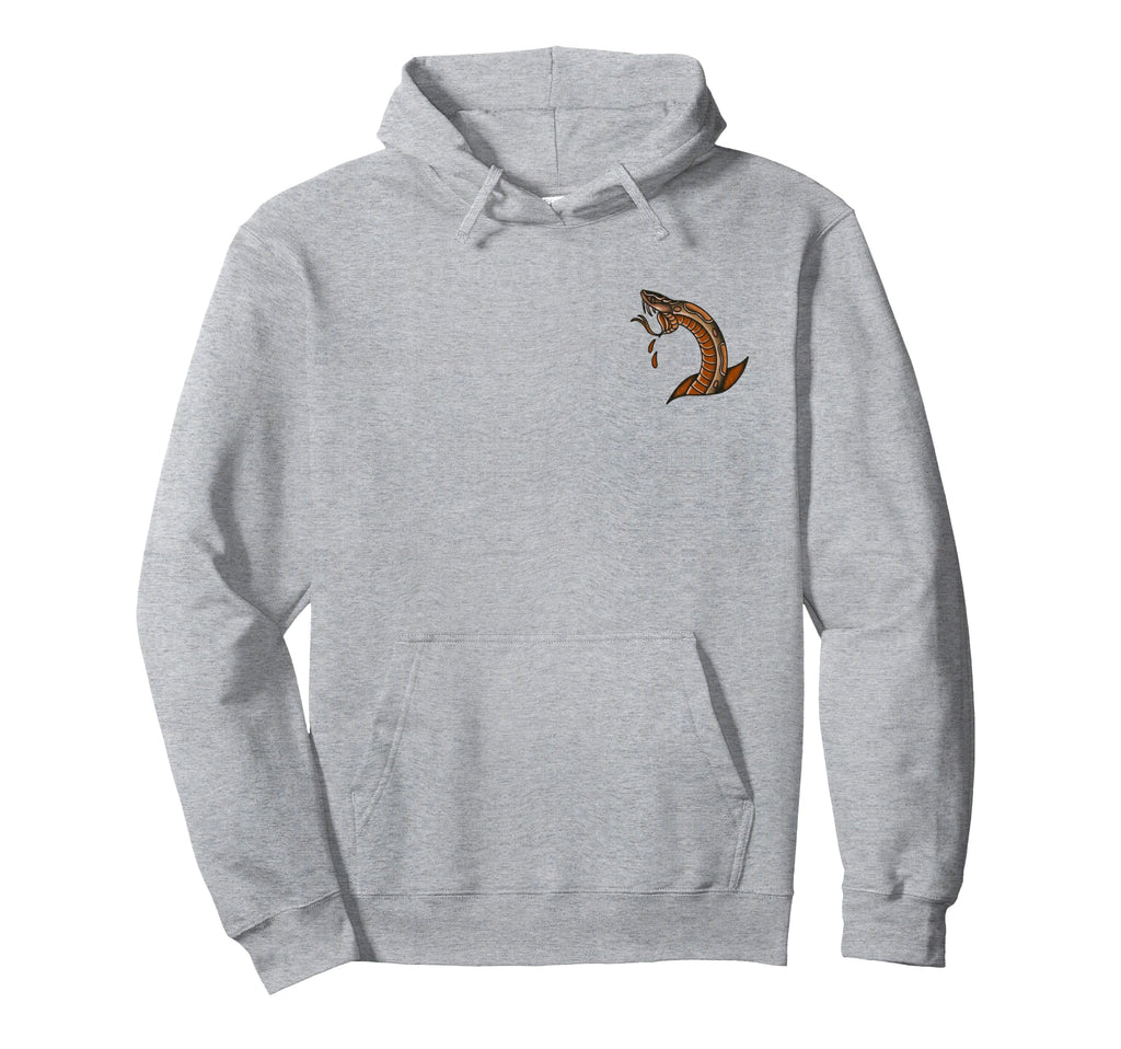 American Traditional Eagle Snake Old Hoodie - Aesthetic Graphic Unisex - T-Shirt, Sweatshirt, Hoodie
