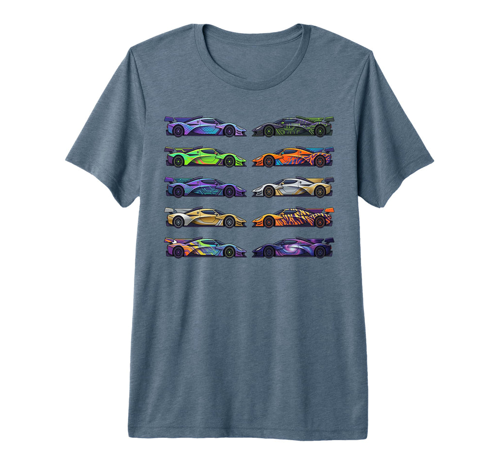 Car Madness Muscle Cars Cars And T-Shirt - Trendy Graphic for Adults - T-Shirt, Sweatshirt, Hoodie