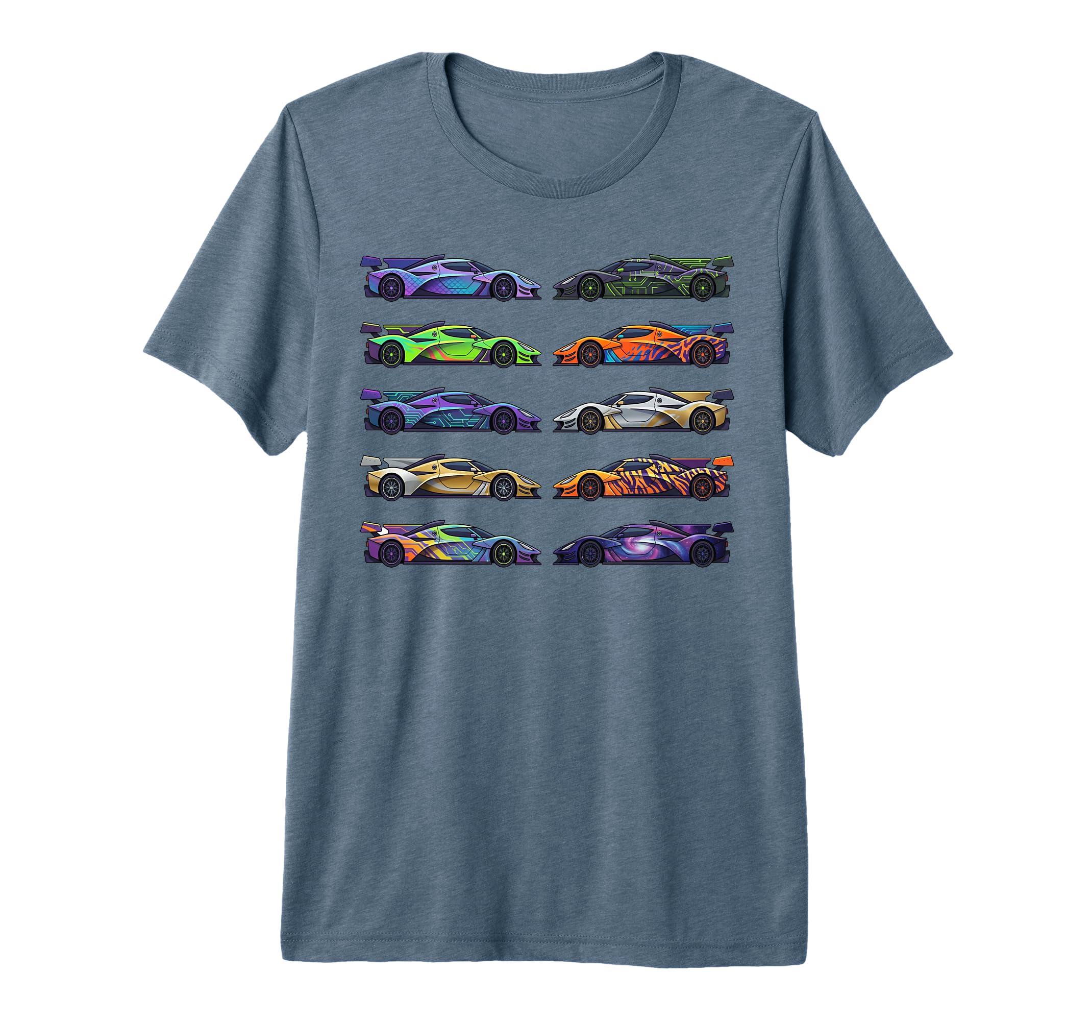 Car Madness Muscle Cars Cars And T-Shirt - Trendy Graphic for Adults - T-Shirt, Sweatshirt, Hoodie