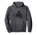 Hiking Hiker Rock Sunset Mountain Hoodie - Aesthetic Graphic Unisex - T-Shirt, Sweatshirt, Hoodie