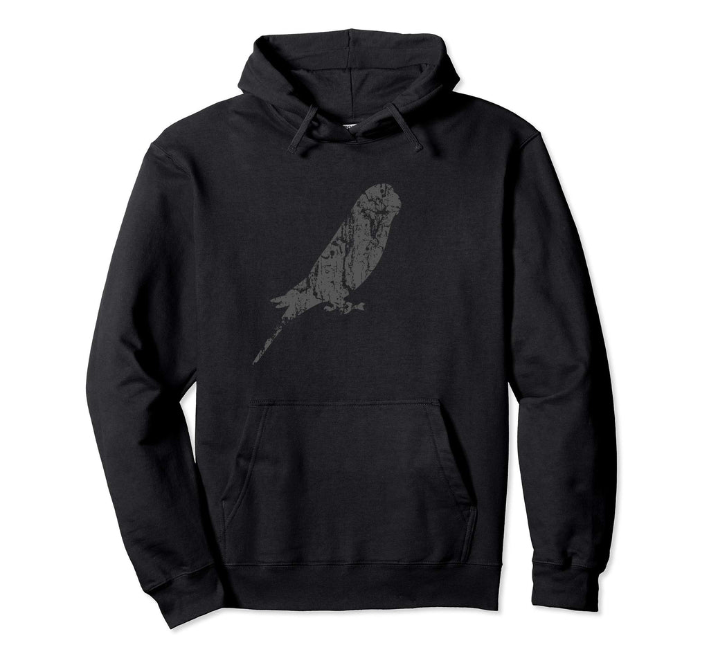 Parakeet Distressed Parakeet Hoodie - Aesthetic Graphic for Adults - T-Shirt, Sweatshirt, Hoodie