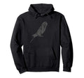 Parakeet Distressed Parakeet Hoodie - Aesthetic Graphic for Adults - T-Shirt, Sweatshirt, Hoodie