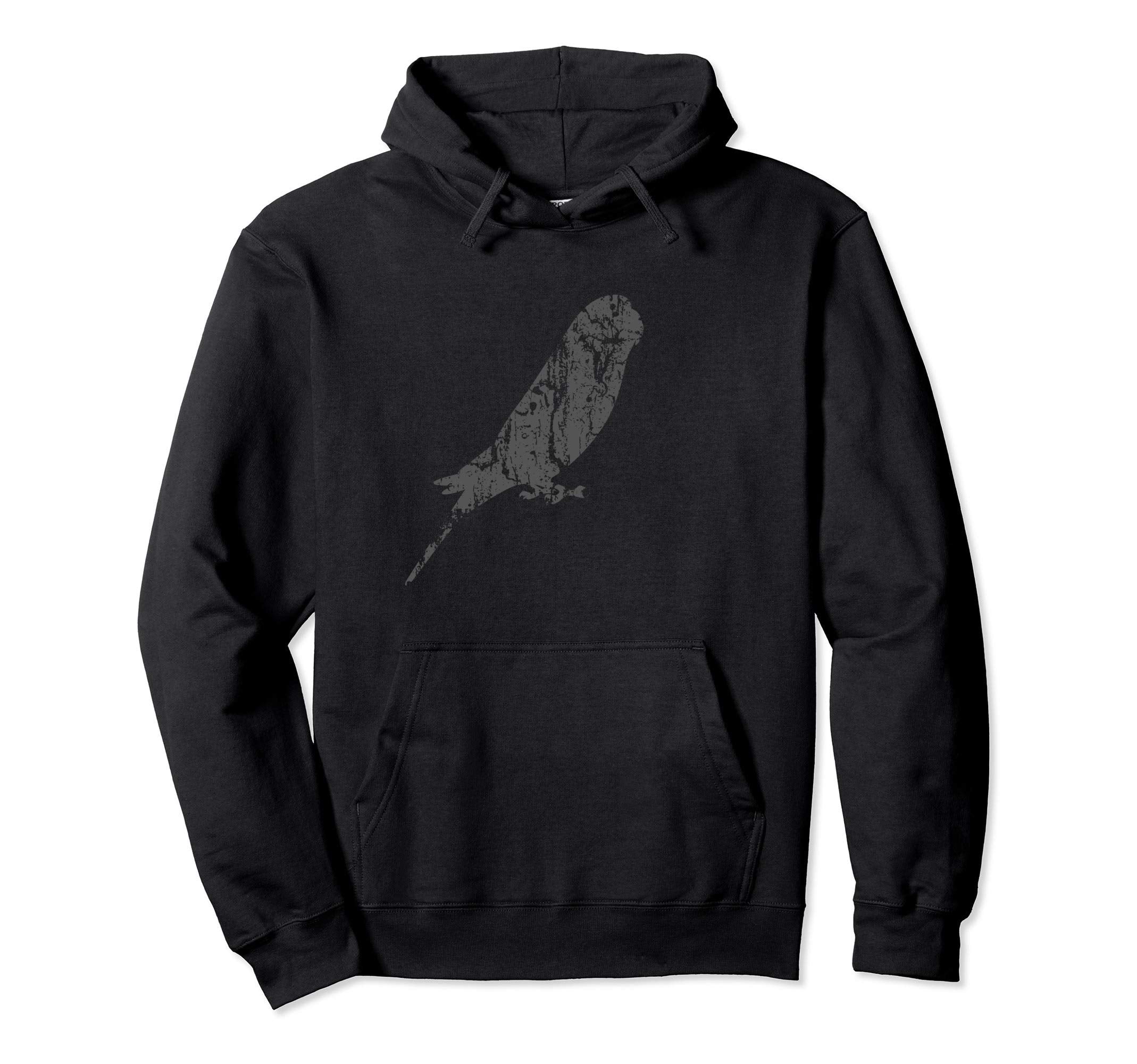 Parakeet Distressed Parakeet Hoodie - Aesthetic Graphic for Adults - T-Shirt, Sweatshirt, Hoodie